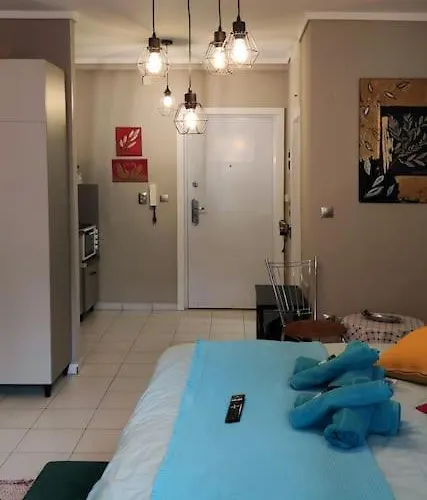 Apartamento Cozy Studio, 1min From Kamara Tesalónica